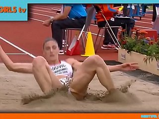 Ivana Spanovic - Precedent-setting VIDEO    Beautiful serbian Long Jumper