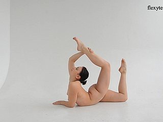 Domineer flexível ginasta quente Dasha Lopuhova
